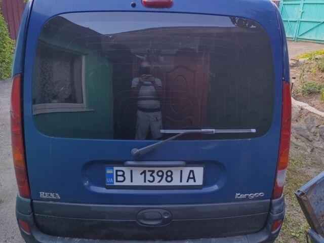 Синий Рено Кенгу, объемом двигателя 1.5 л и пробегом 300 тыс. км за 3300 $, фото 1 на Automoto.ua