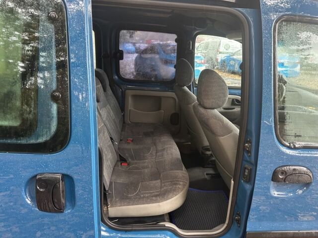 Синий Рено Кенгу, объемом двигателя 1.6 л и пробегом 200 тыс. км за 4900 $, фото 14 на Automoto.ua