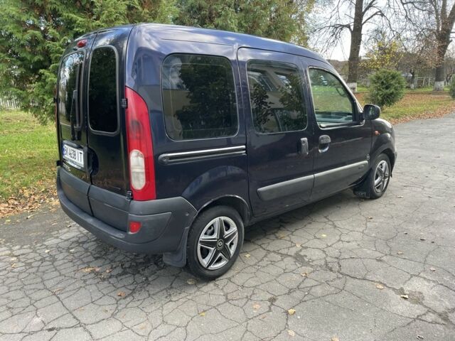 Рено Кенгу 2003 в Остоге на Automoto.ua Синий Рено Кенгу, объемом двигателя 1.5 л и пробегом 270 тыс. км за 2999 $, фото 6 на Automoto.ua