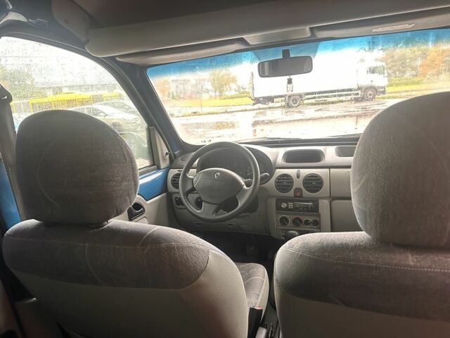 Синий Рено Кенгу, объемом двигателя 1.6 л и пробегом 200 тыс. км за 4900 $, фото 13 на Automoto.ua