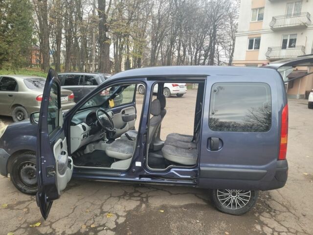 Синий Рено Кенгу, объемом двигателя 1.5 л и пробегом 325 тыс. км за 3200 $, фото 7 на Automoto.ua