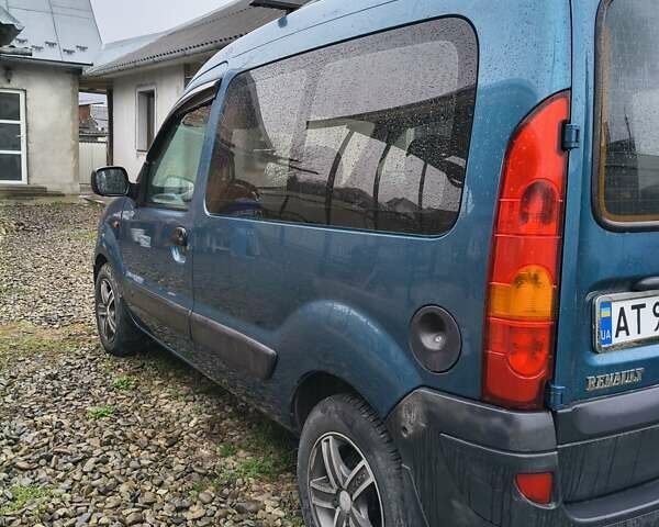 Синий Рено Кенгу, объемом двигателя 1.5 л и пробегом 219 тыс. км за 4800 $, фото 5 на Automoto.ua
