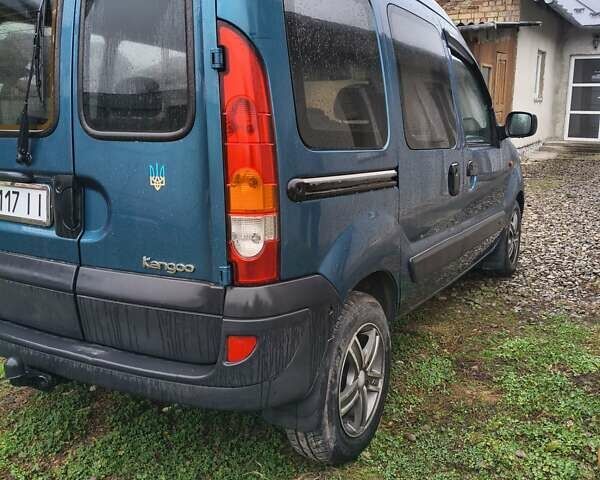 Синий Рено Кенгу, объемом двигателя 1.5 л и пробегом 219 тыс. км за 4800 $, фото 3 на Automoto.ua
