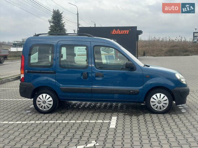 Синий Рено Кенгу, объемом двигателя 1.6 л и пробегом 144 тыс. км за 5800 $, фото 4 на Automoto.ua