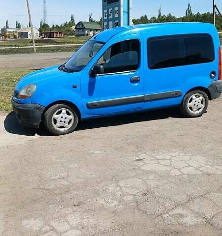 Синий Рено Кенгу, объемом двигателя 1.5 л и пробегом 43 тыс. км за 3700 $, фото 7 на Automoto.ua