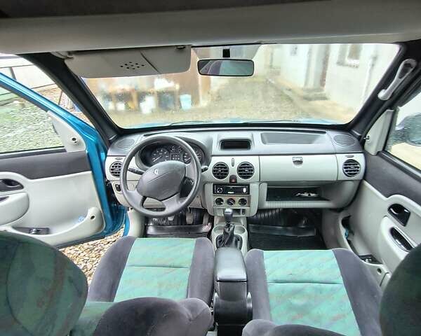 Синий Рено Кенгу, объемом двигателя 1.5 л и пробегом 219 тыс. км за 4800 $, фото 15 на Automoto.ua