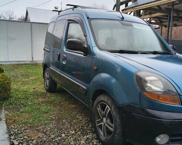 Синий Рено Кенгу, объемом двигателя 1.5 л и пробегом 219 тыс. км за 4800 $, фото 2 на Automoto.ua