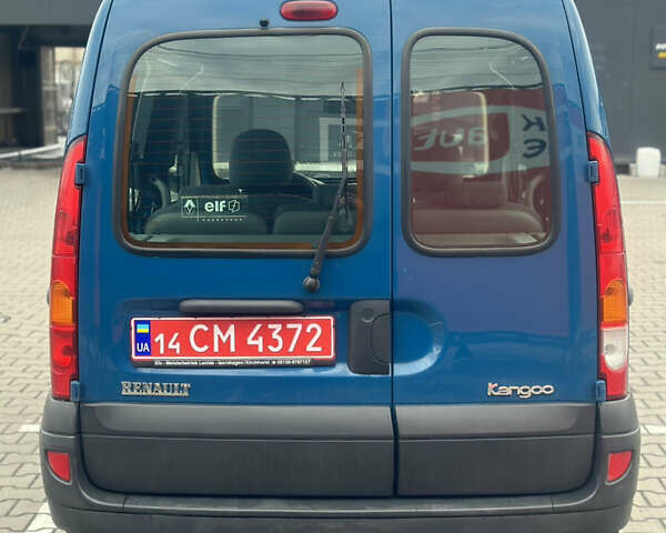 Синий Рено Кенгу, объемом двигателя 1.6 л и пробегом 144 тыс. км за 5800 $, фото 5 на Automoto.ua