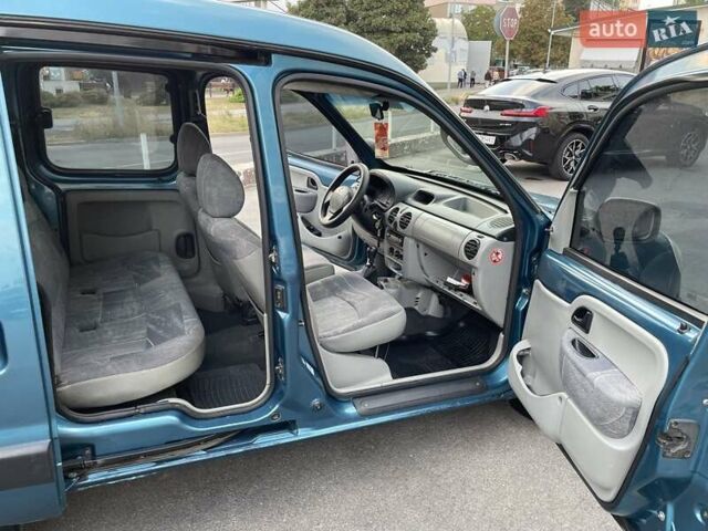 Синий Рено Кенгу, объемом двигателя 1.4 л и пробегом 281 тыс. км за 4850 $, фото 47 на Automoto.ua