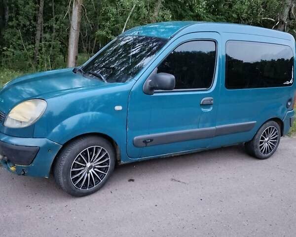 Синий Рено Кенгу, объемом двигателя 1.4 л и пробегом 243 тыс. км за 3700 $, фото 14 на Automoto.ua