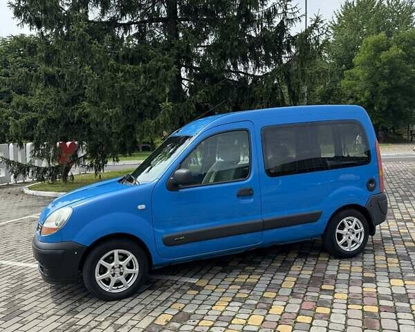 Синий Рено Кенгу, объемом двигателя 1.5 л и пробегом 210 тыс. км за 4200 $, фото 13 на Automoto.ua
