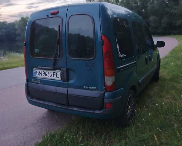 Синий Рено Кенгу, объемом двигателя 1.4 л и пробегом 243 тыс. км за 3700 $, фото 3 на Automoto.ua