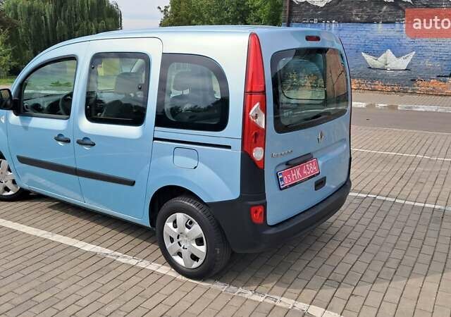 Рено Кенгу 2008 в Луцке на Automoto.ua Синий Рено Кенгу, объемом двигателя 1.6 л и пробегом 249 тыс. км за 6950 $, фото 5 на Automoto.ua