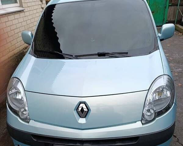 Синий Рено Кенгу, объемом двигателя 1.46 л и пробегом 320 тыс. км за 7000 $, фото 4 на Automoto.ua