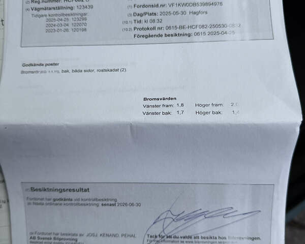 Синий Рено Кенгу, объемом двигателя 1.6 л и пробегом 124 тыс. км за 8200 $, фото 46 на Automoto.ua