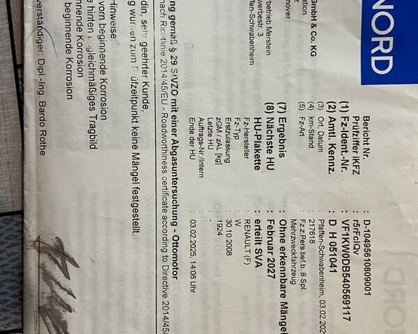 Рено Кенгу 2008 в Бучаче на Automoto.ua Синий Рено Кенгу, объемом двигателя 1.6 л и пробегом 219 тыс. км за 7150 $, фото 43 на Automoto.ua