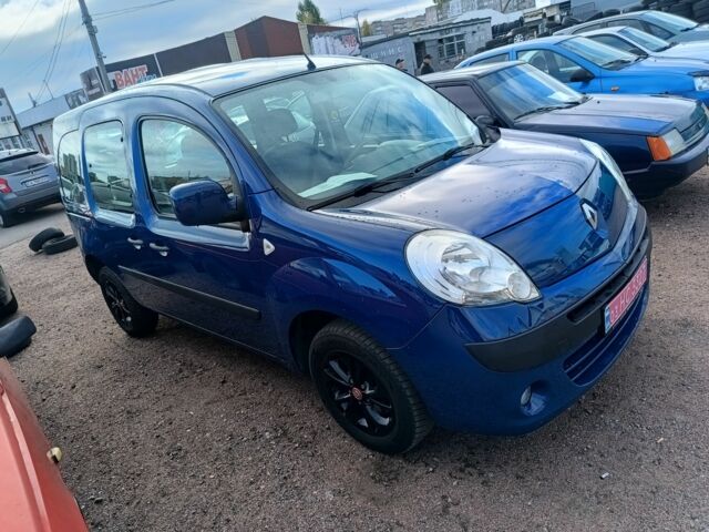 Синий Рено Кенгу, объемом двигателя 1.6 л и пробегом 220 тыс. км за 6800 $, фото 1 на Automoto.ua