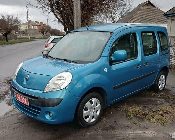 Синий Рено Кенгу, объемом двигателя 1.6 л и пробегом 220 тыс. км за 6850 $, фото 7 на Automoto.ua
