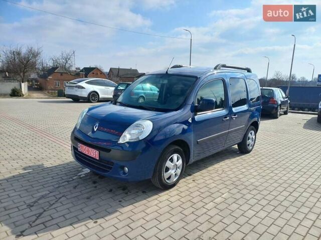 Синий Рено Кенгу, объемом двигателя 1.6 л и пробегом 240 тыс. км за 6750 $, фото 3 на Automoto.ua