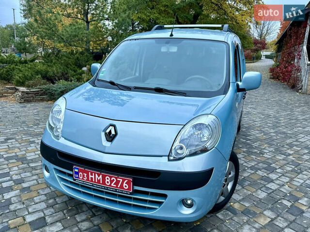 Синий Рено Кенгу, объемом двигателя 1.6 л и пробегом 205 тыс. км за 8550 $, фото 3 на Automoto.ua