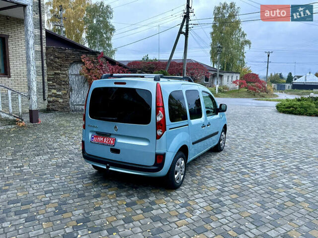 Синий Рено Кенгу, объемом двигателя 1.6 л и пробегом 205 тыс. км за 8550 $, фото 58 на Automoto.ua