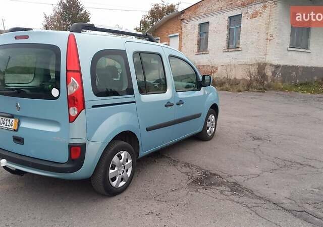 Синий Рено Кенгу, объемом двигателя 1.6 л и пробегом 177 тыс. км за 7650 $, фото 14 на Automoto.ua
