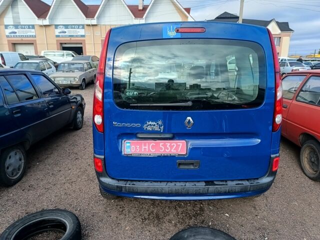 Синий Рено Кенгу, объемом двигателя 1.6 л и пробегом 220 тыс. км за 6800 $, фото 3 на Automoto.ua