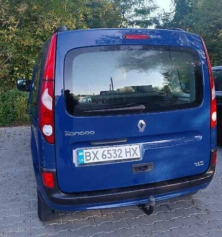 Синий Рено Кенгу, объемом двигателя 1.6 л и пробегом 227 тыс. км за 7200 $, фото 7 на Automoto.ua