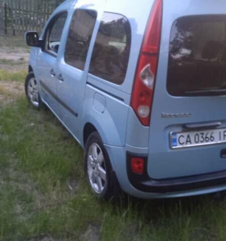Синий Рено Кенгу, объемом двигателя 1.5 л и пробегом 224 тыс. км за 7400 $, фото 14 на Automoto.ua
