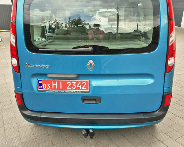 Синий Рено Кенгу, объемом двигателя 1.6 л и пробегом 177 тыс. км за 7299 $, фото 10 на Automoto.ua