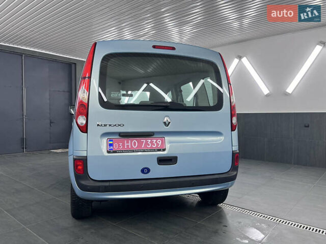 Синий Рено Кенгу, объемом двигателя 1.6 л и пробегом 160 тыс. км за 7500 $, фото 17 на Automoto.ua