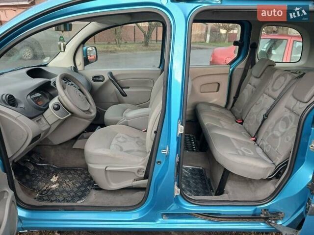 Синий Рено Кенгу, объемом двигателя 1.6 л и пробегом 220 тыс. км за 6850 $, фото 19 на Automoto.ua
