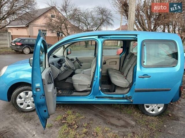 Синий Рено Кенгу, объемом двигателя 1.6 л и пробегом 220 тыс. км за 6850 $, фото 14 на Automoto.ua