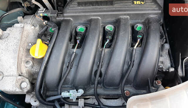 Синий Рено Кенгу, объемом двигателя 1.6 л и пробегом 233 тыс. км за 7750 $, фото 26 на Automoto.ua