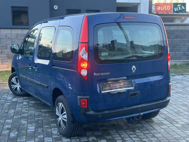 Синий Рено Кенгу, объемом двигателя 1.6 л и пробегом 218 тыс. км за 5799 $, фото 12 на Automoto.ua