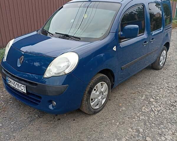 Рено Кенгу 2010 в Ромнах на Automoto.ua Синий Рено Кенгу, объемом двигателя 1.6 л и пробегом 192 тыс. км за 7300 $, фото 2 на Automoto.ua