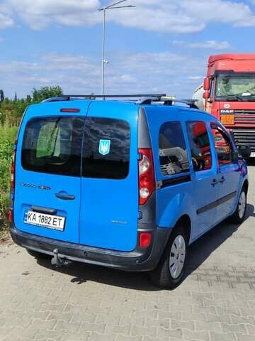 Синий Рено Кенгу, объемом двигателя 1.5 л и пробегом 296 тыс. км за 5000 $, фото 7 на Automoto.ua