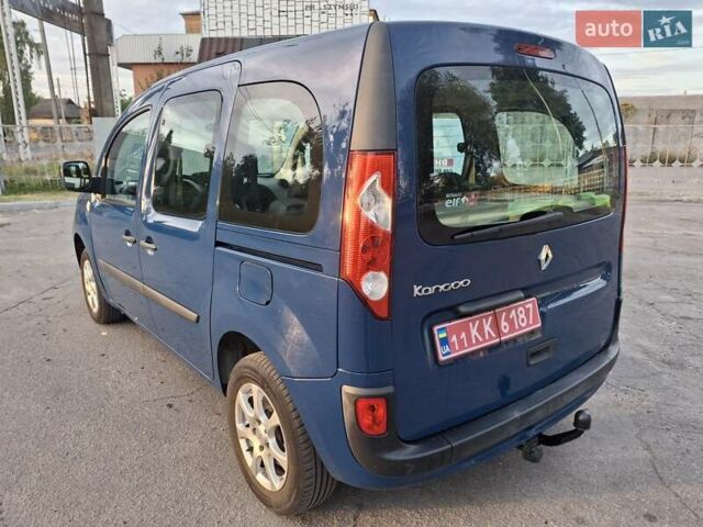 Синий Рено Кенгу, объемом двигателя 1.6 л и пробегом 182 тыс. км за 7750 $, фото 11 на Automoto.ua