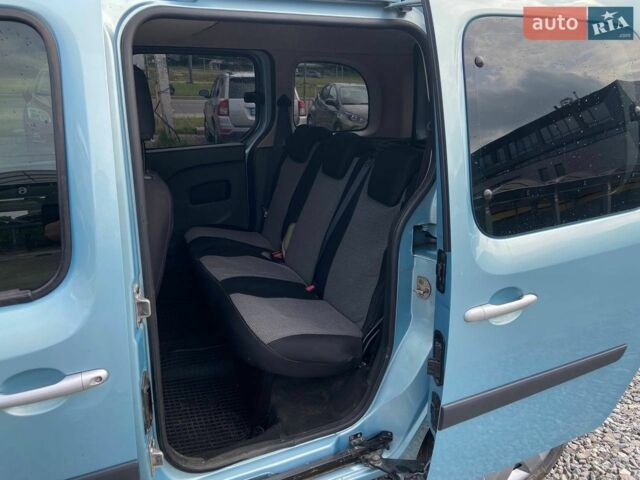 Синий Рено Кенгу, объемом двигателя 1.6 л и пробегом 150 тыс. км за 7550 $, фото 13 на Automoto.ua