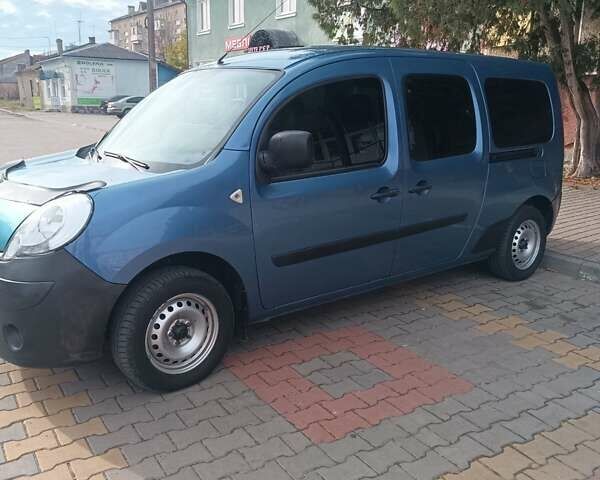 Синий Рено Кенгу, объемом двигателя 1.46 л и пробегом 158 тыс. км за 9400 $, фото 5 на Automoto.ua