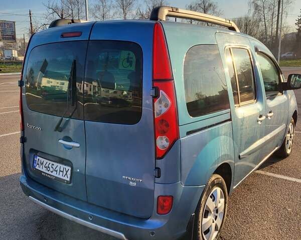 Синий Рено Кенгу, объемом двигателя 1.6 л и пробегом 190 тыс. км за 8200 $, фото 2 на Automoto.ua