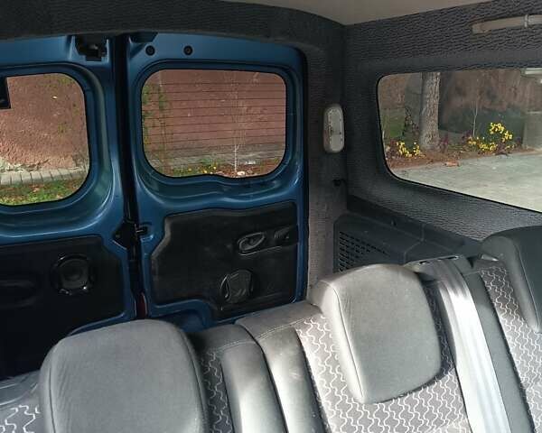 Синий Рено Кенгу, объемом двигателя 1.46 л и пробегом 158 тыс. км за 9400 $, фото 10 на Automoto.ua