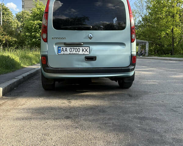 Синий Рено Кенгу, объемом двигателя 1.5 л и пробегом 156 тыс. км за 7300 $, фото 3 на Automoto.ua