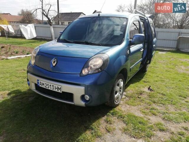 Синий Рено Кенгу, объемом двигателя 1.46 л и пробегом 220 тыс. км за 7200 $, фото 17 на Automoto.ua