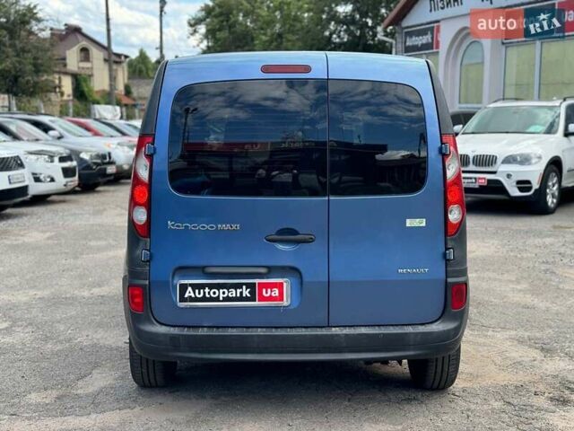 Синий Рено Кенгу, объемом двигателя 1.5 л и пробегом 295 тыс. км за 7130 $, фото 7 на Automoto.ua