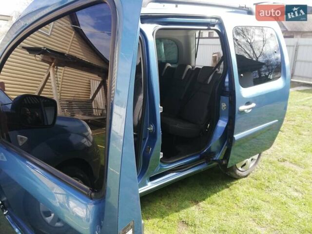 Синий Рено Кенгу, объемом двигателя 1.46 л и пробегом 220 тыс. км за 7200 $, фото 11 на Automoto.ua
