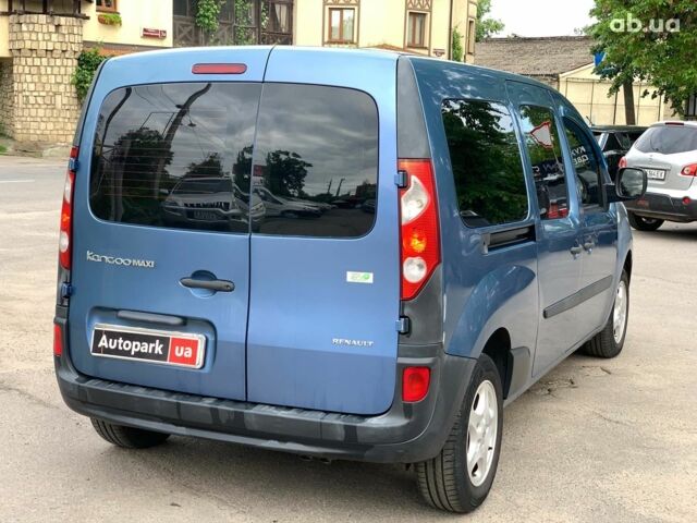 Синий Рено Кенгу, объемом двигателя 1.5 л и пробегом 295 тыс. км за 8390 $, фото 4 на Automoto.ua