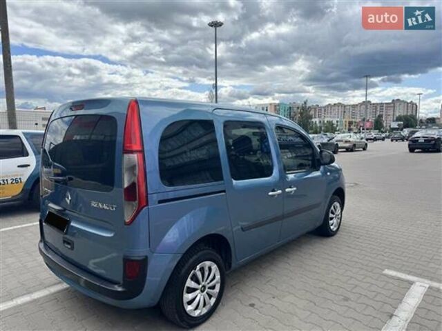 Синий Рено Кенгу, объемом двигателя 1.5 л и пробегом 331 тыс. км за 9400 $, фото 2 на Automoto.ua