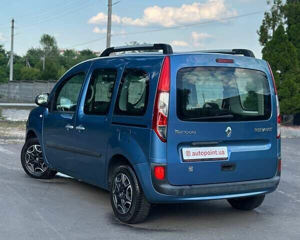 Синий Рено Кенгу, объемом двигателя 1.5 л и пробегом 208 тыс. км за 9700 $, фото 8 на Automoto.ua