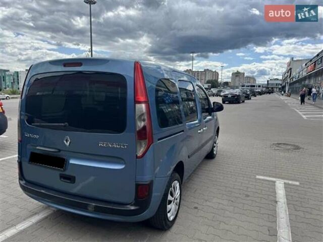 Синий Рено Кенгу, объемом двигателя 1.5 л и пробегом 331 тыс. км за 9400 $, фото 3 на Automoto.ua